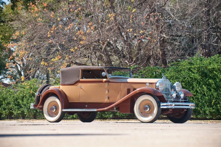  Packard Deluxe Eight Convertible Victoria by Waterhouse 1931 года  (фото 17 из 17)